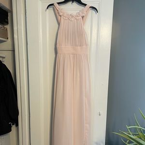 ASOS Size 8 Petite Blush Bridesmaid dress.